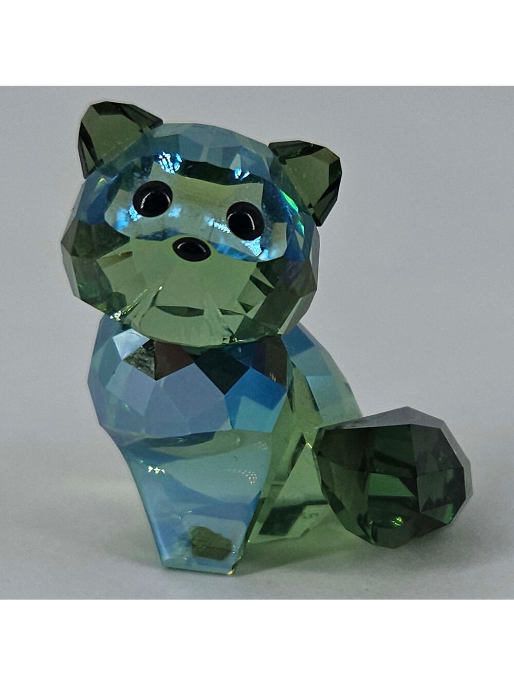 Swarovski green crystal House of Cats Andy figurine Edith Mair